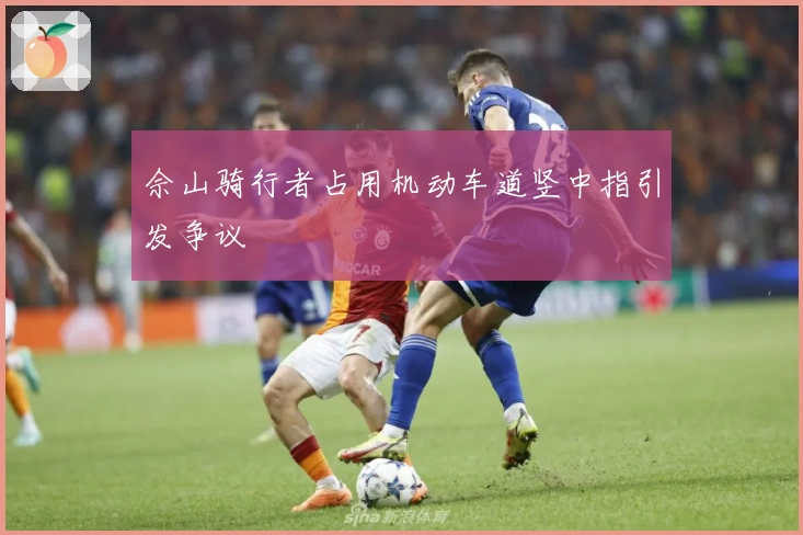 佘山骑行者占用机动车道竖中指引发争议